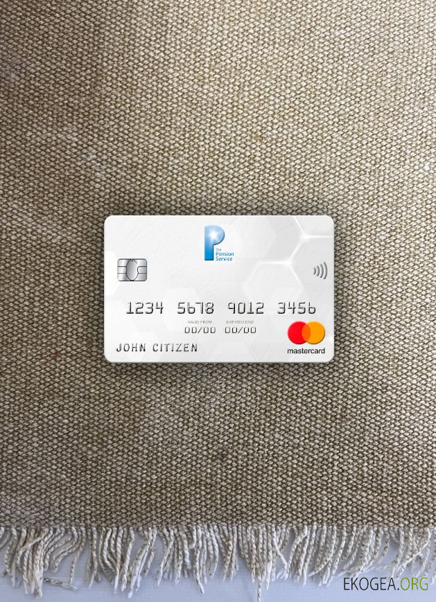 Royaume , Uni The Pension Service bank mastercard photolook ,